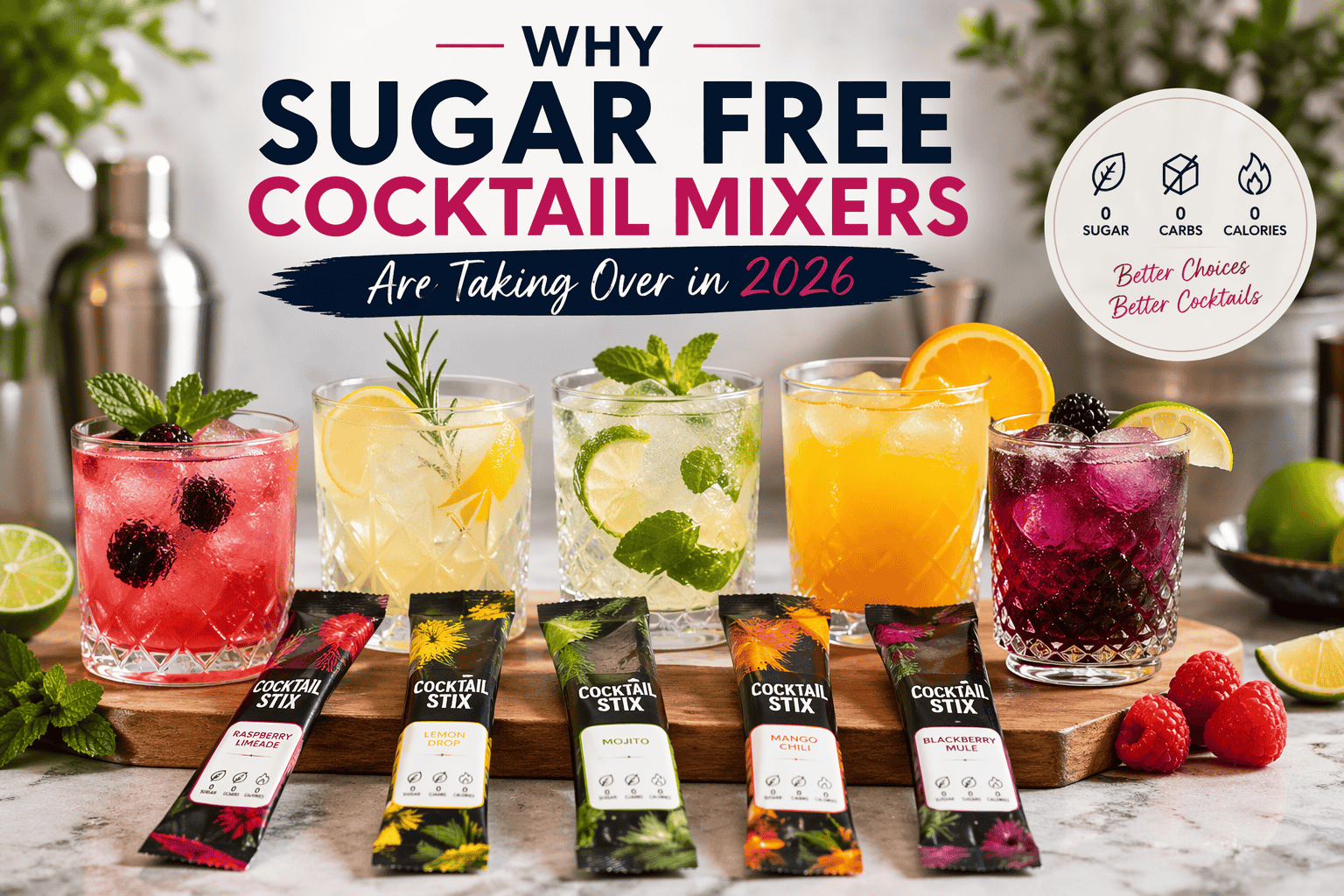 Why Cocktail Stix Is A Healthier Choice Than Craftmix