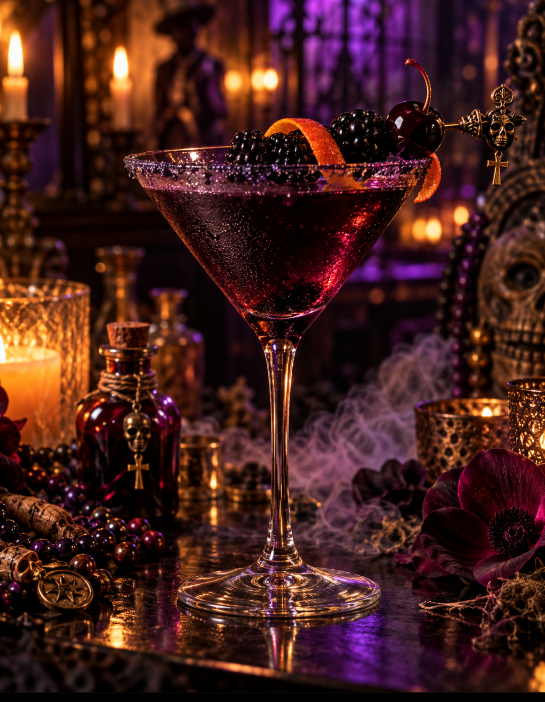 spooky cocktail and mocktail collection