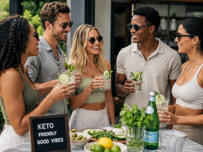 Discover the best keto-friendly cocktail mixer packets for zero sugar cocktails and mocktails. Make low-carb drinks with bold flavor, no sugar, and easy portability. 