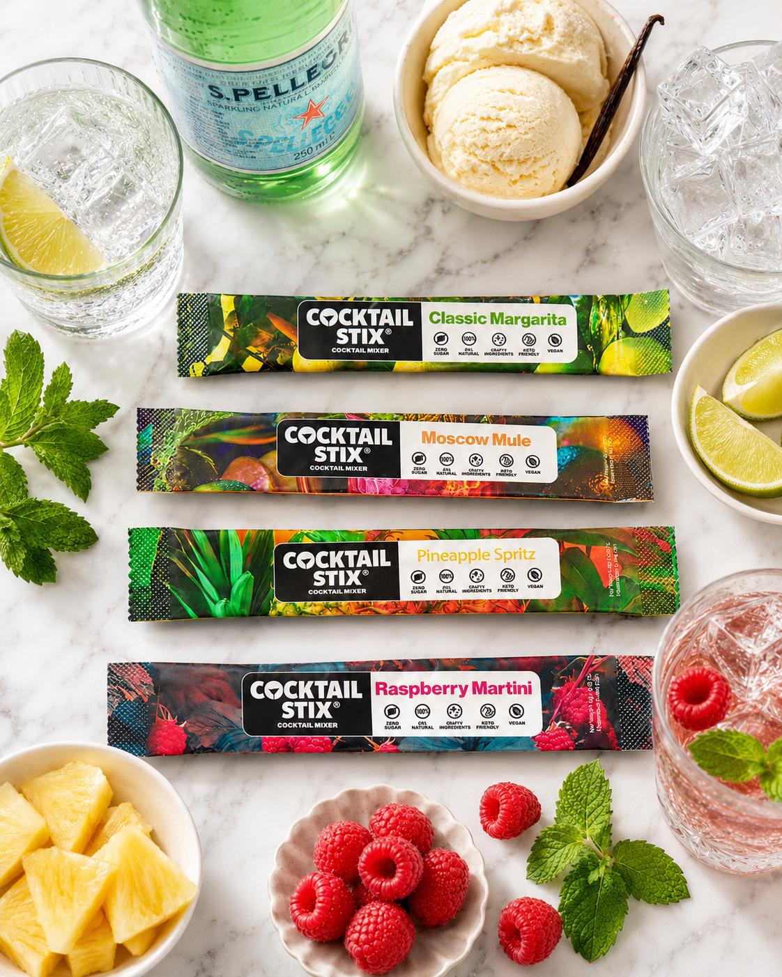 Zero Sugar Cocktail Mixer Packets: Easy Drinks for Health-Conscious Adults