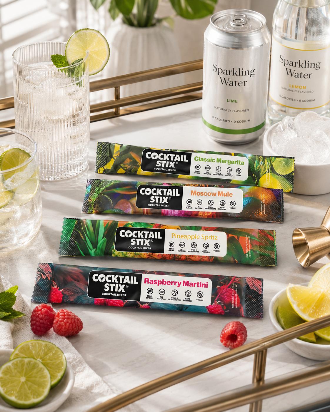 Single serve cocktail mixer packets: The Fun, Fancy Way to Sip Smarter Anywhere