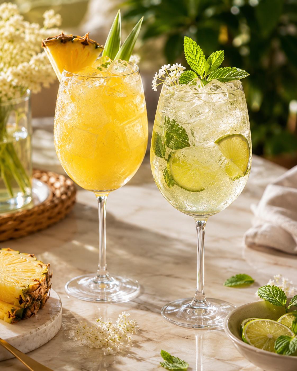 Zero Sugar Spritz Mocktails