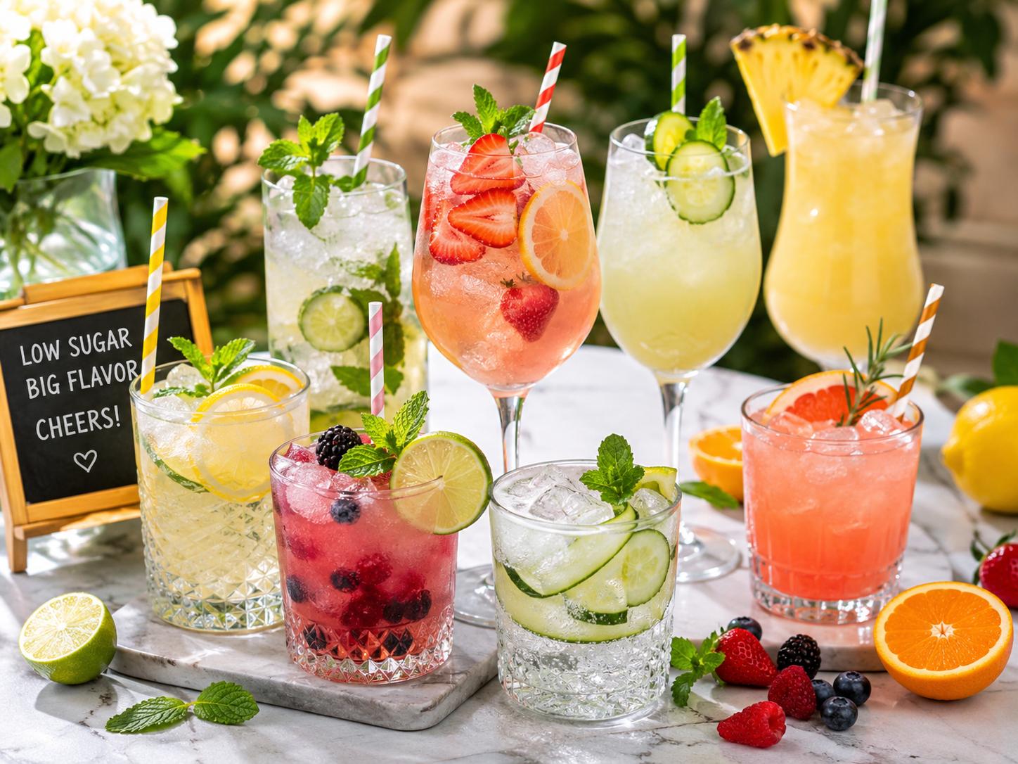 Zero Sugar Spritz Mocktails
