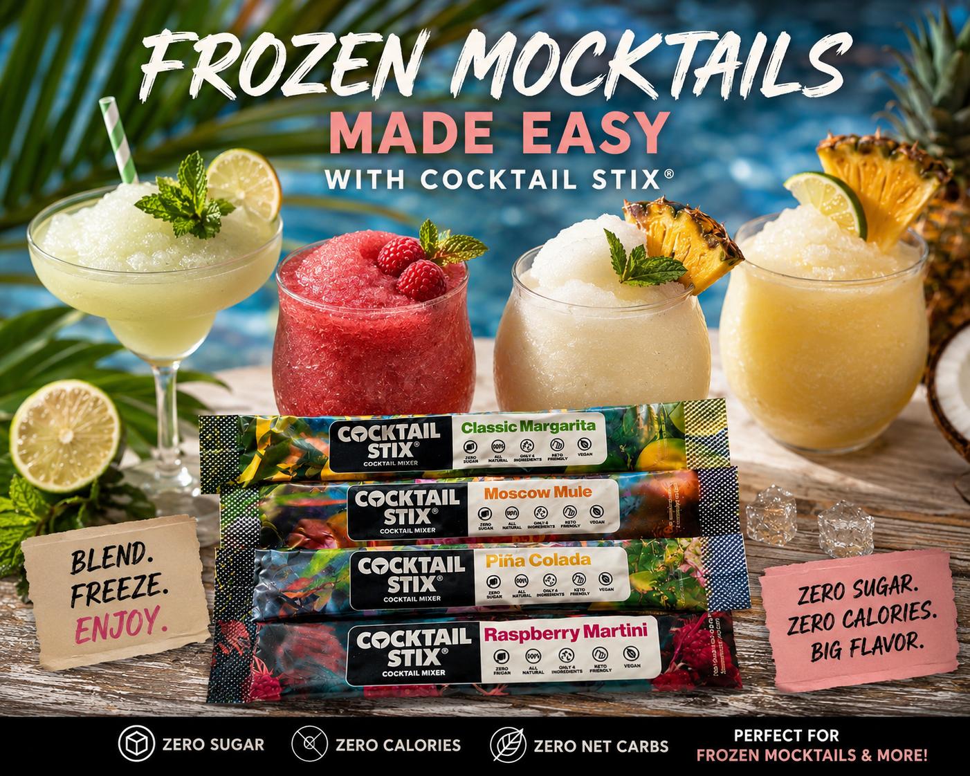 Zero Sugar Spritz Mocktails
