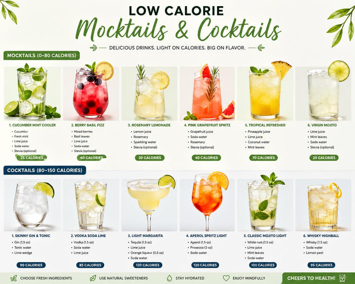 Zero Sugar Spritz Mocktails