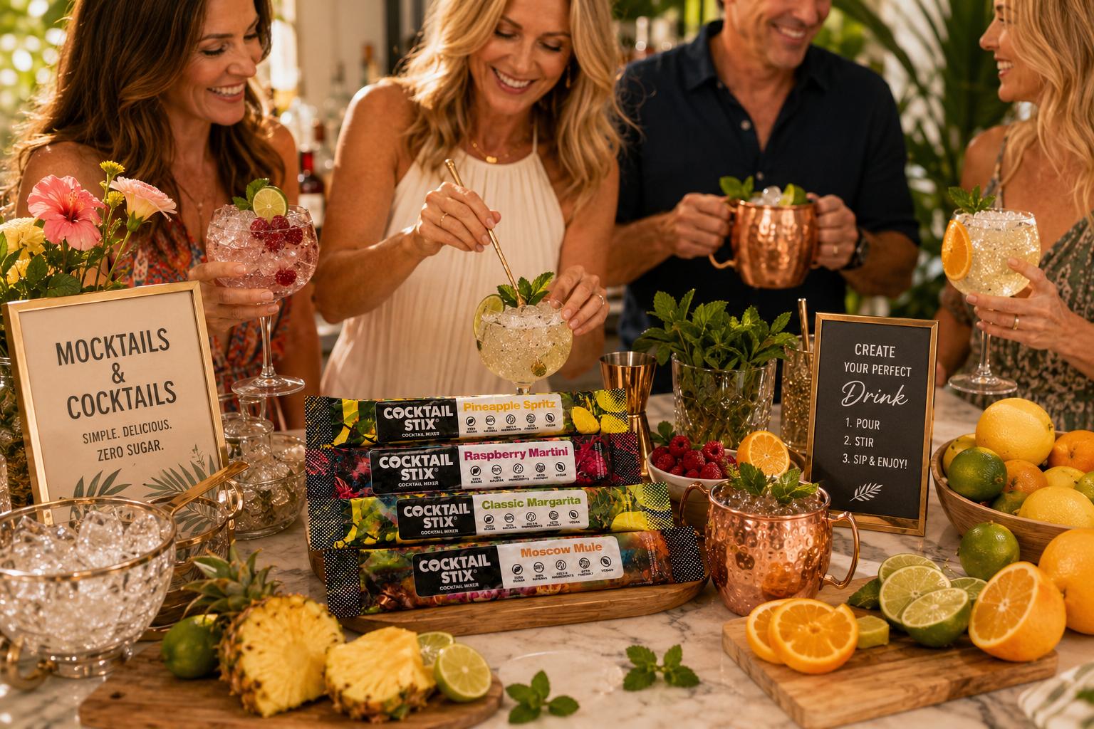 Zero Sugar Spritz Mocktails