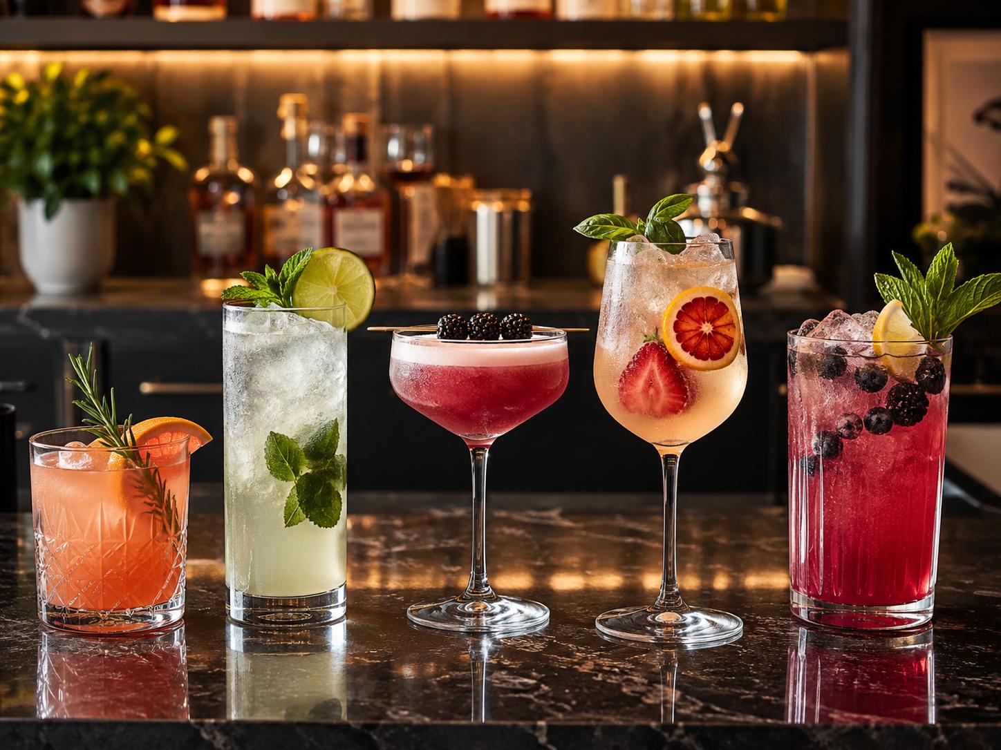Zero Sugar Spritz Mocktails