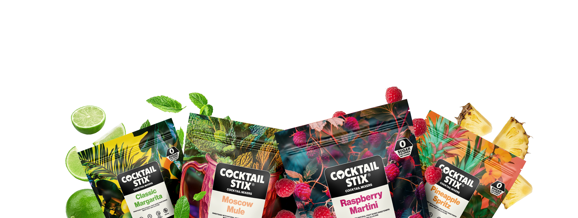 Cocktail Stix product lineup
