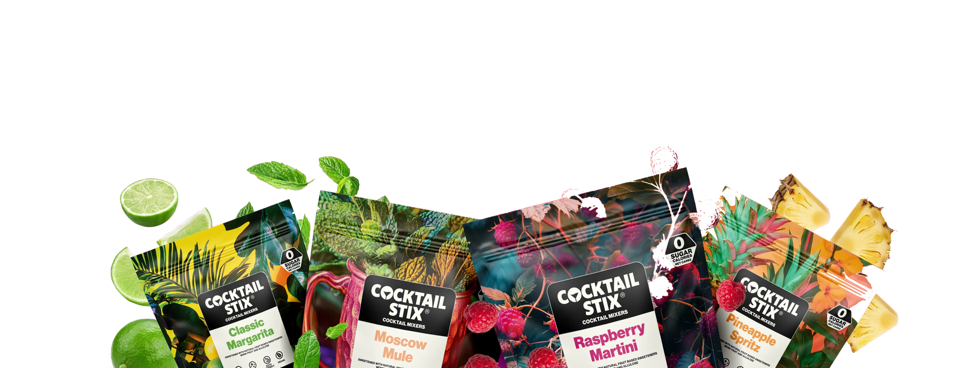 Cocktail Stix product lineup